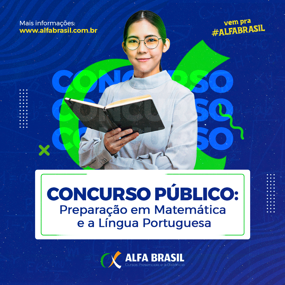 Concurso público: Preparação em Matemática e a Língua Portuguesa