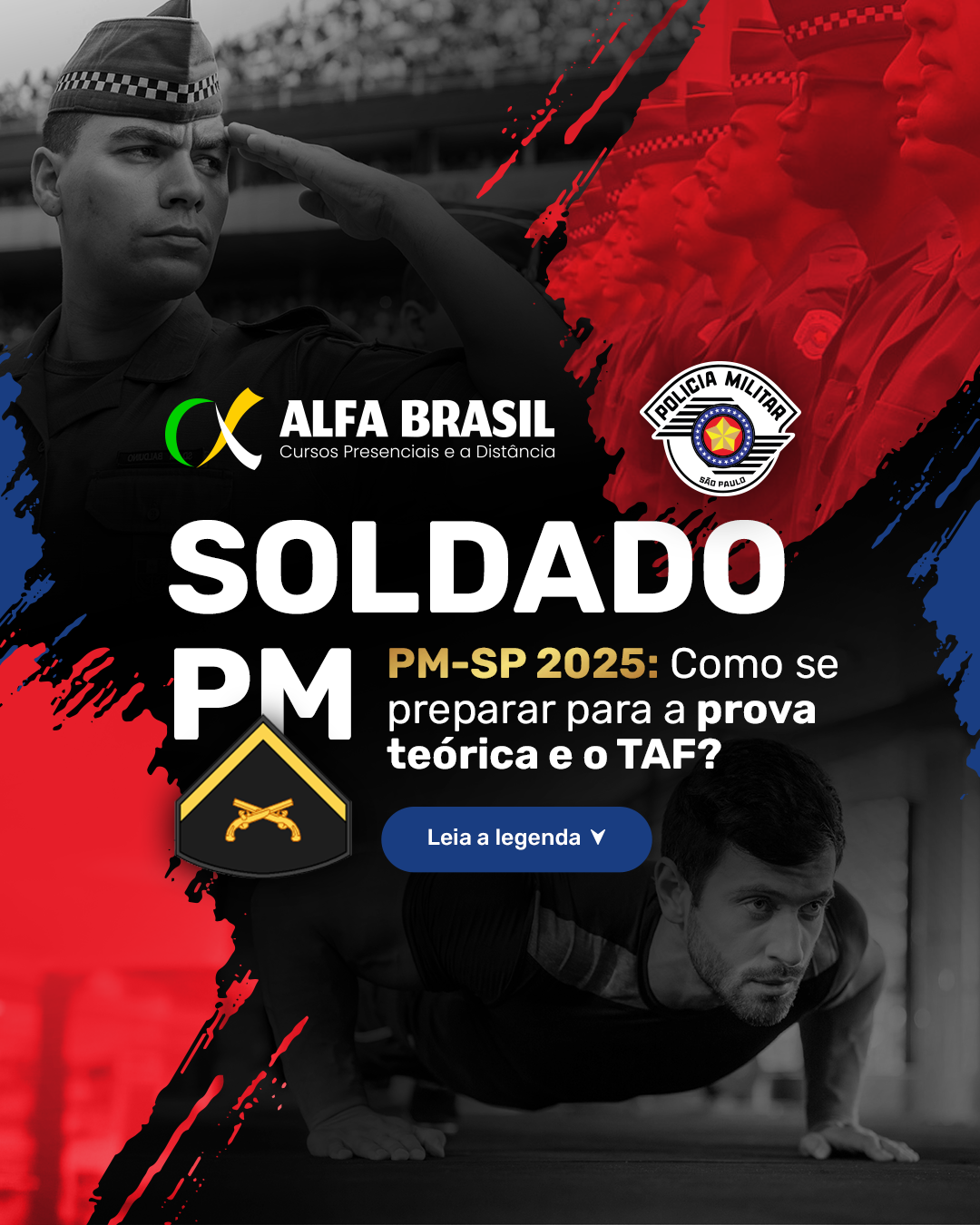 PM-SP 2025: Como se preparar para a prova teórica e o TAF?