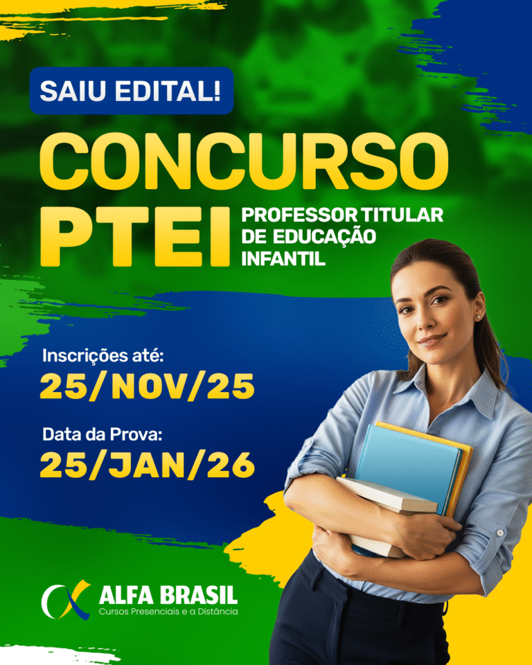 Concurso para Professor Titular de Educação Infantil